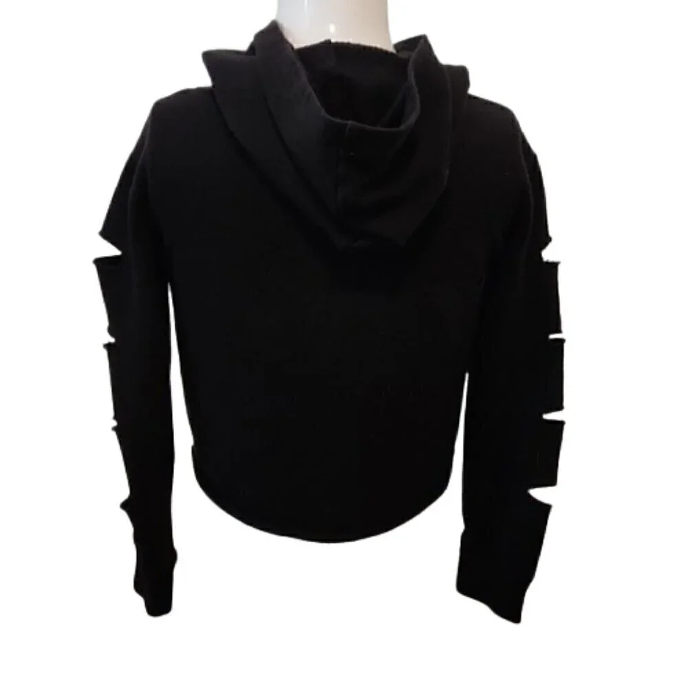 [Justice] Crop Top Hoodie - Size 6/7